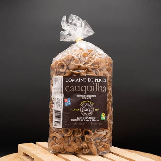 Pâtes cauquilha 500g domaine du peries