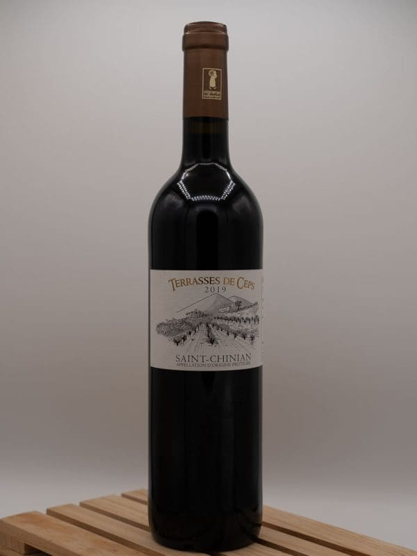 Terrasses de Ceps Saint Chinian Sirah 70%, 20 % Grenache noir, 10% vieux carignan AOC 75cl rouge
