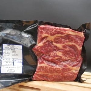 Basse côte boeuf artisan boucher origine France env 2x250g