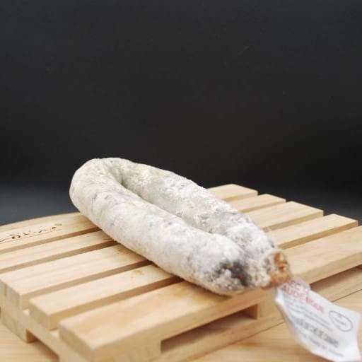 Saucisse sèche canard environ 300g direct producteur retrait salleles 30/05