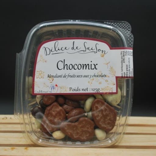 Chocomix fruits chocolatés 3 chocolats