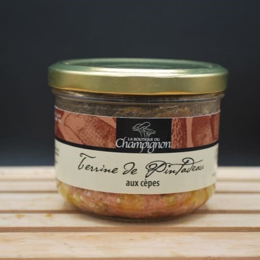 Terrine de pintadeau et cèpes 180g