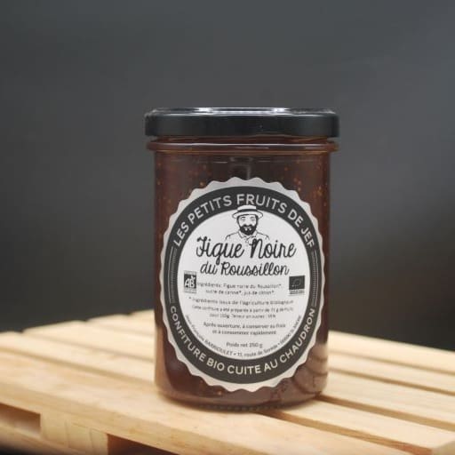 Confiture artisanale Figues noires 250g