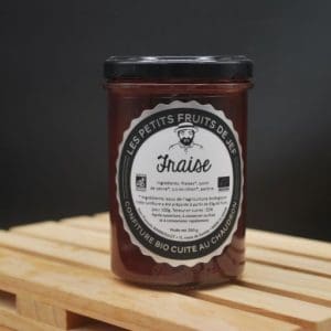 Confitures artisanales Bio Fraises 250g